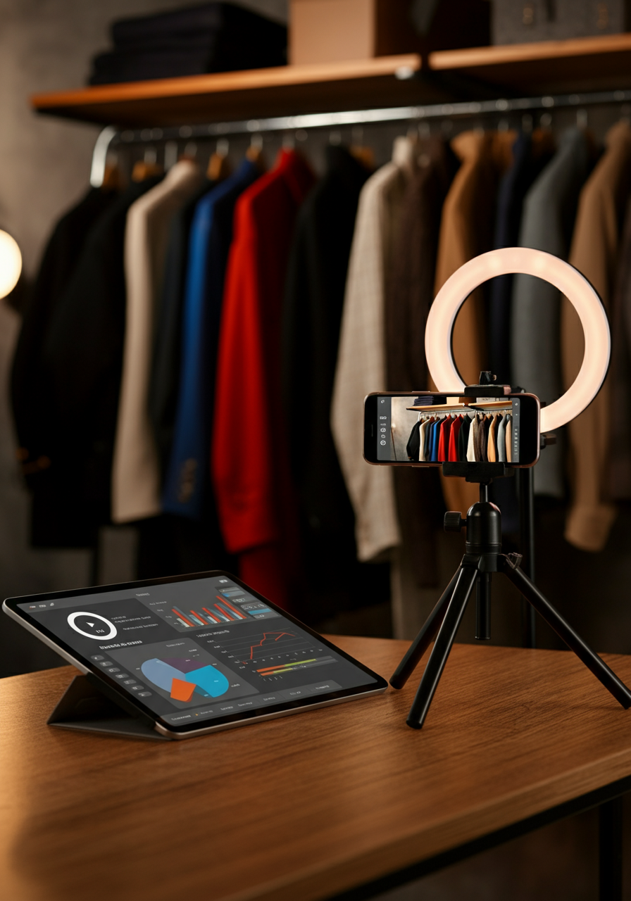 A Alquimia do Live Commerce no Resale: Como Dominar o Social Selling e Multiplicar o Giro de Peças Únicas