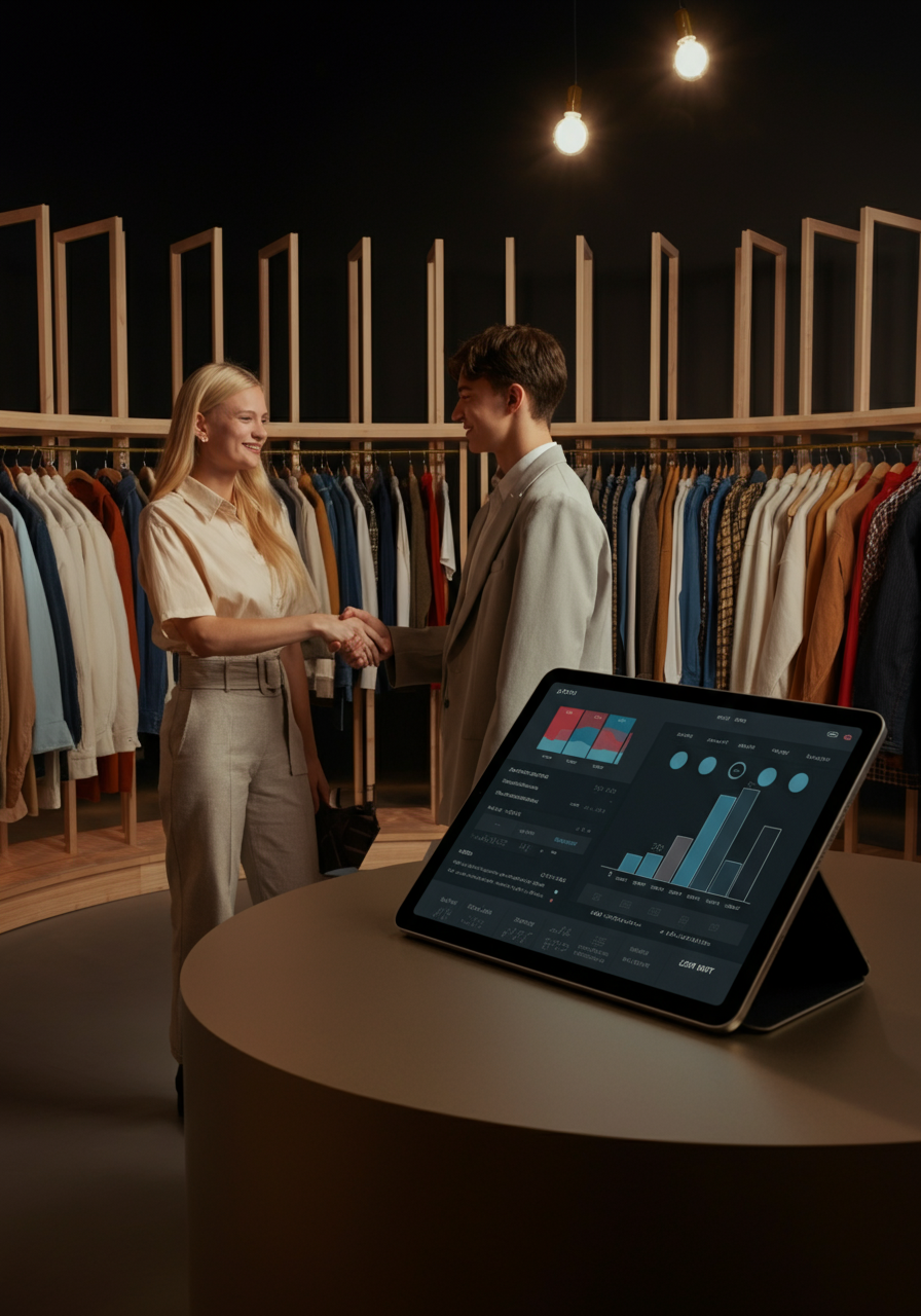 A Ponte Geracional do Resale: Otimizando o Handoff de Supply a Demand na Gestão de Brechós de Alta Performance